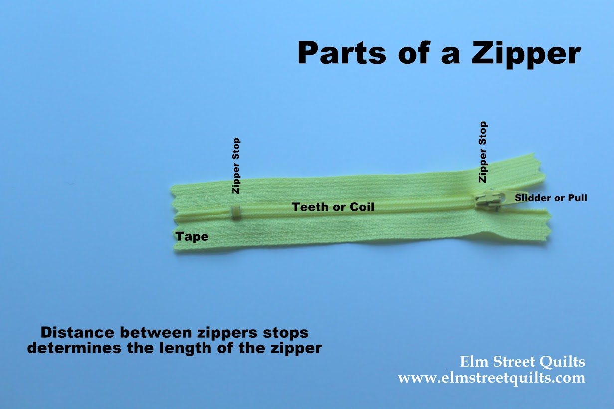 Elm Street Quilts: Bag It - Zippers